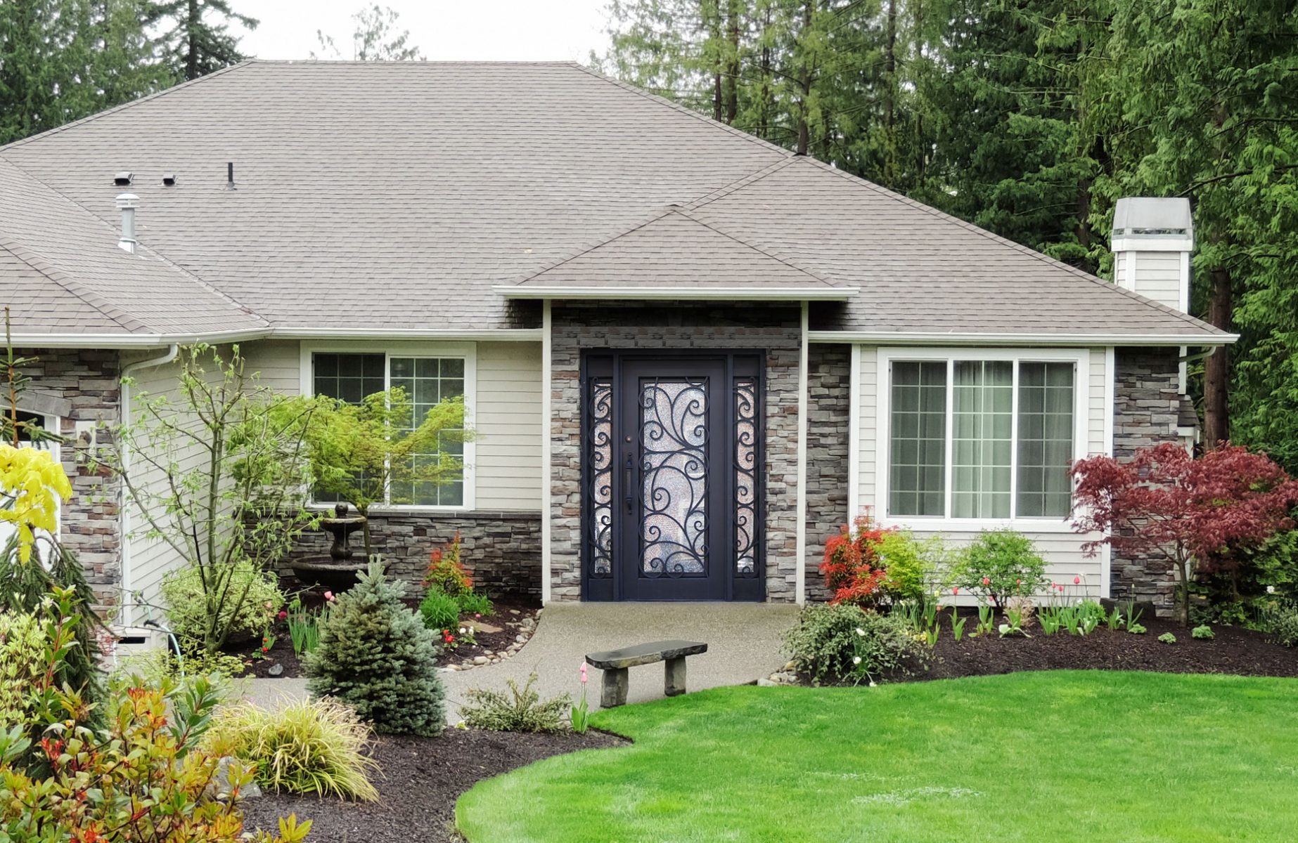 Wrought irondoors
